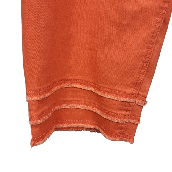 NWT Orange cropped pants plus 16W ankle shaped fit mid rise cj banks - Picture 2 of 7